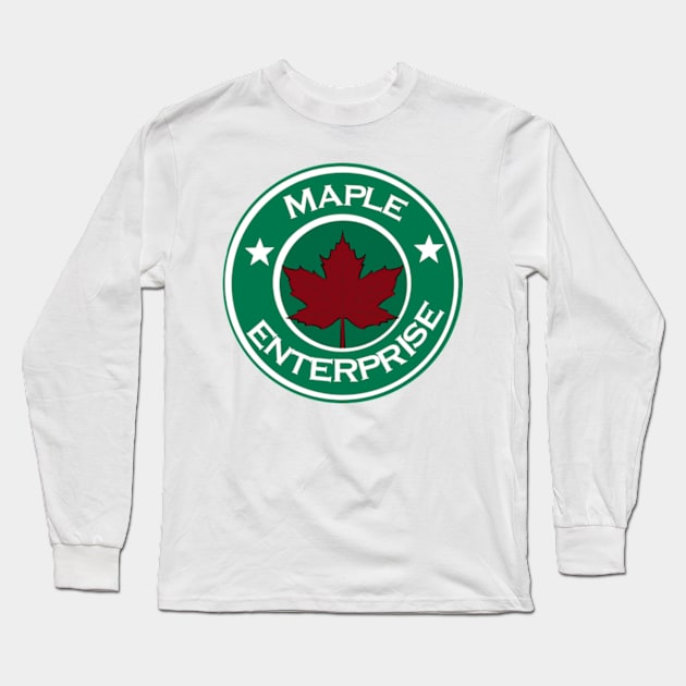 maple enterprise Long Sleeve T-Shirt by SnowJade